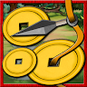 Gold Ninja Game icon