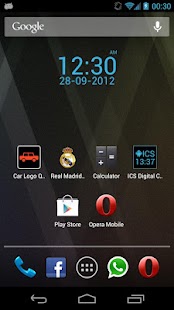 How to mod ICS Digital Clock Widget patch 1.5 apk for bluestacks