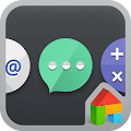 Cutout LINE Launcher theme Apk