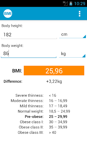 【免費健康App】BMI Calculator - for men-APP點子