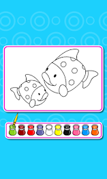 Coloring Pages Fish Coloring poster 2