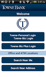 TowneBank Mobile Banking Screenshots 0