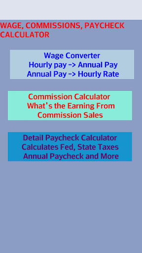 Paycheck Calculators ForAnyJob