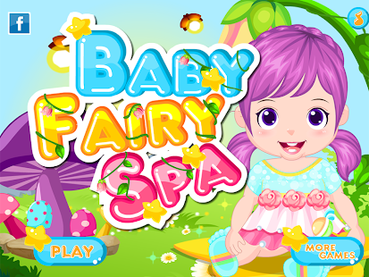 Baby Fairy Spa Salon Games