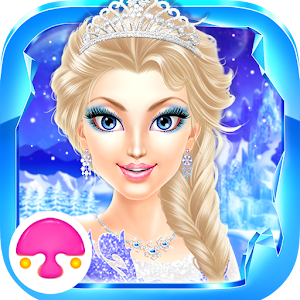 Frozen Ice Queen Salon logo