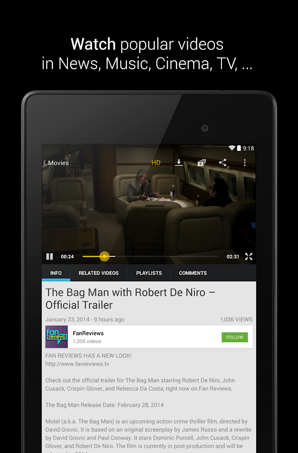 Dailymotion AndroidApps auf Google Play