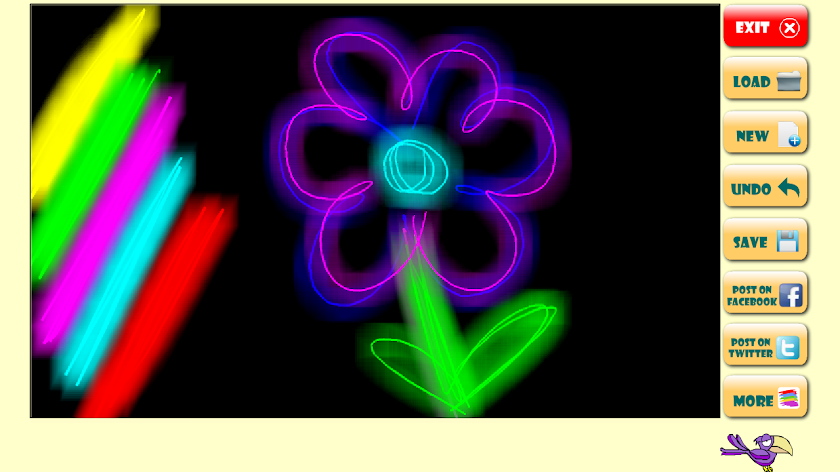 Magic Glow! Draw for toddlers Screen 2
