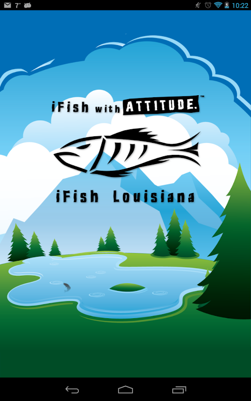 Android application iFish Louisiana screenshort