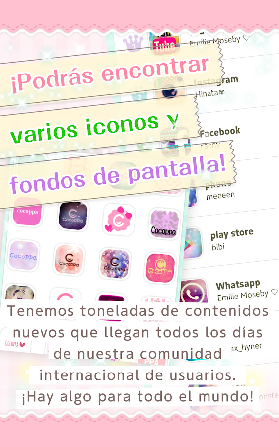 Icon/wallpaper Cute-CocoPPa☆+* - screenshot