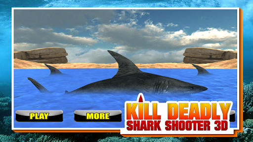 殺死致命的鯊魚3D射擊