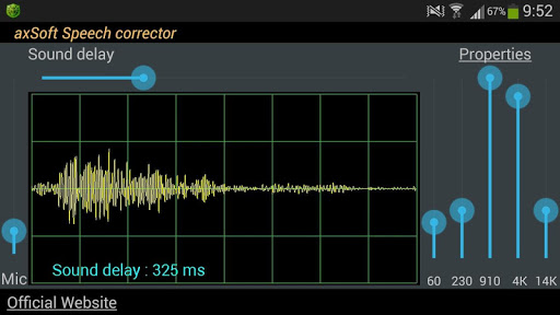 axSoft Speech corrector