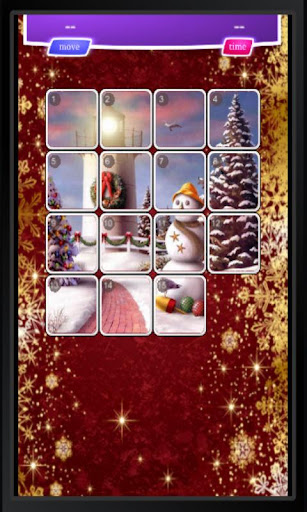 【免費解謎App】Christmas Holiday Slide Puzzle-APP點子