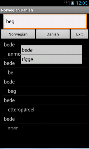 Norwegian Danish Dictionary