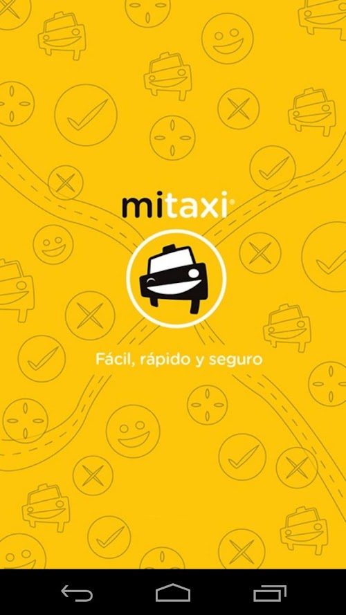 Android application MiTaxi (Pasajero) screenshort