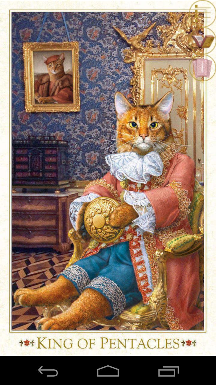Baroque Bohemian Cats Tarot Screen 3