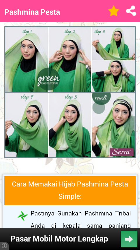 Tutorial Hijab Pashmina - Android Apps on Google Play
