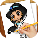 Cover Image of ดาวน์โหลด Drawing Lessons Chibi Anime 1.02 APK