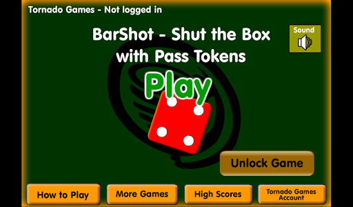 【免費棋類遊戲App】Barshot - Shut the Box-APP點子