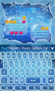 How to get Frozen GO Keyboard Theme 3.87 unlimited apk for android