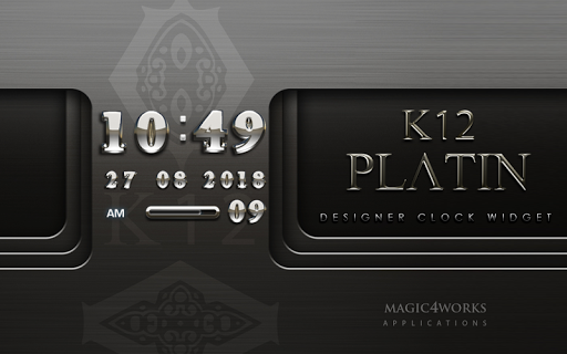 免費下載娛樂APP|Platin Digital Clock Widget app開箱文|APP開箱王