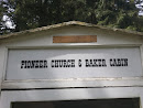 Pioneer Church and Baker Cabin
