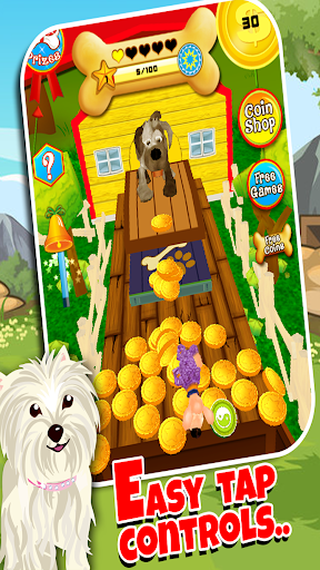 Dog Dozer Coin Arcade Game