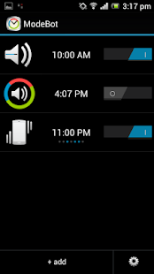 ModeBot - ringer mode manager - screenshot thumbnail