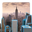 3D New York Live Wallpaper mobile app icon
