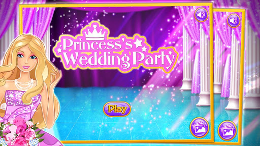 Princess's wedding party