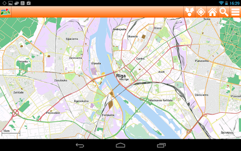 Free Riga Offline mappa Map APK for Android