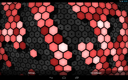 【免費個人化App】HexGrid Live Wallpaper-APP點子