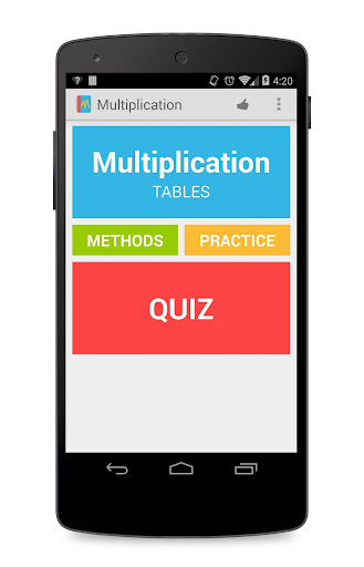 Learning Multiplication