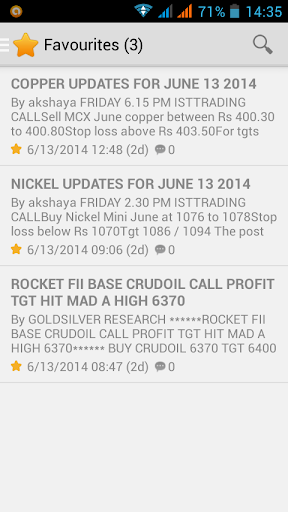 FREE Commodity Alerts