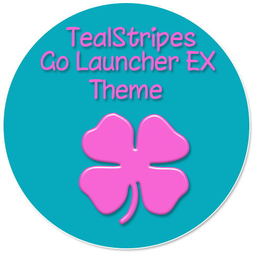 TealStripes GoLauncherEX Theme 個人化 App LOGO-APP開箱王