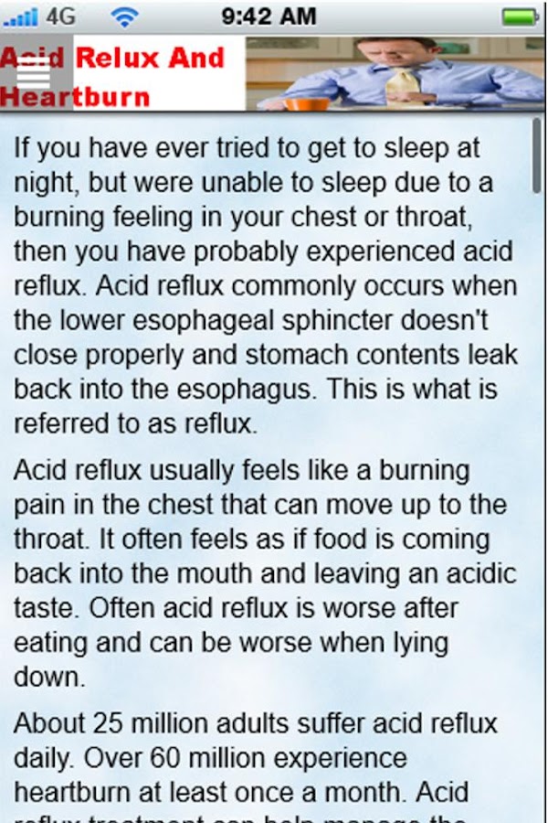 Acid Reflux And Heartburn! - Android Apps on Google Play