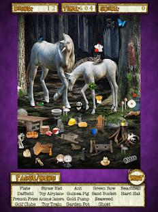 Hidden Objects Unicorn Dreams