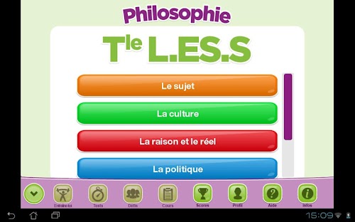 Android application ExoNathan BAC PhiloTerm L-ES-S screenshort