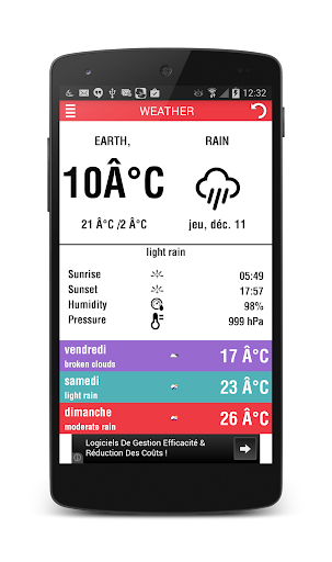 Weather Widget Info 2015