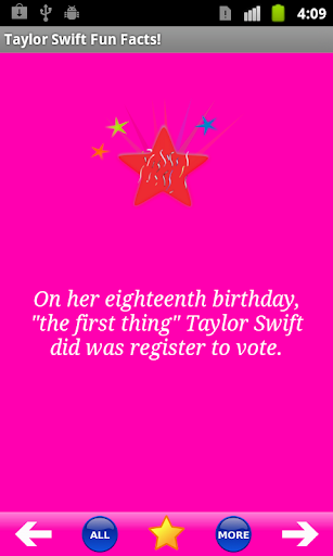 Taylor Swift Fun Facts