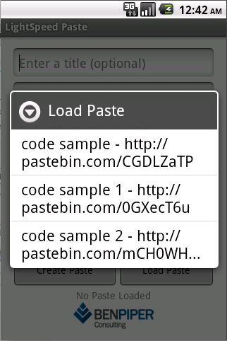 【免費生產應用App】LightSpeed Paste for pastebin-APP點子