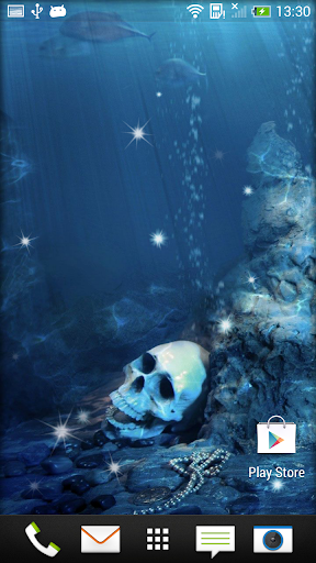 Skulls Live Wallpaper