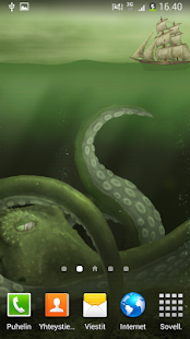 Kraken Live Wallpaper Screen 2