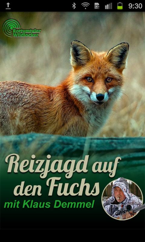 Android application Fuchs Jagd screenshort