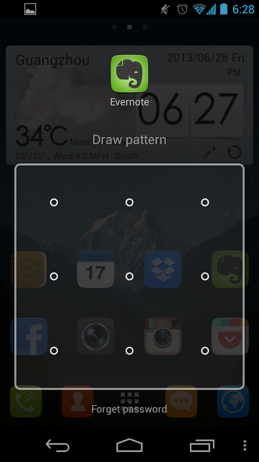 GO Launcher EX (português) - screenshot