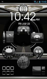 Free Smart Launcher theme Black Dia APK for PC