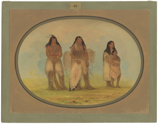 Four Kiowa Indians
