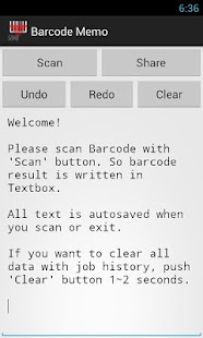 Barcode Memo