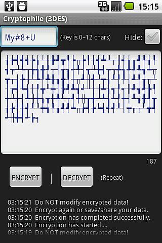 Cryptophile - 3DES Encryption