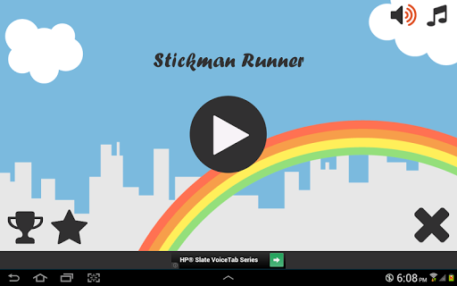 【免費街機App】Stickman Runner Game-APP點子