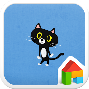Black Cat dodol launcher theme.apk 1.1